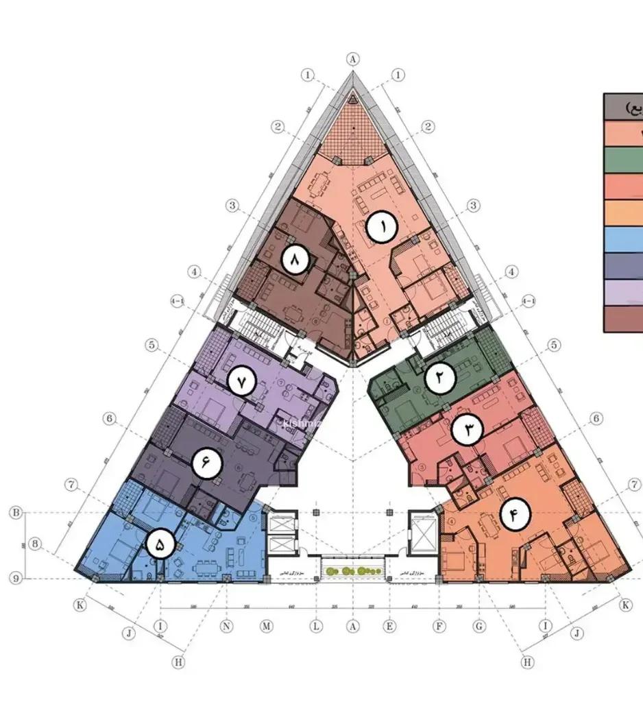 آپارتمان 144 متری در رویای کیش